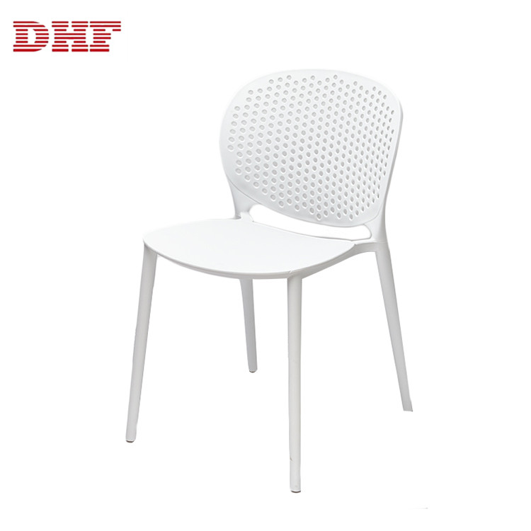 Hot Selling Modern Stackable Plastic Restaurant Cafe Dining Chair for Outdoor