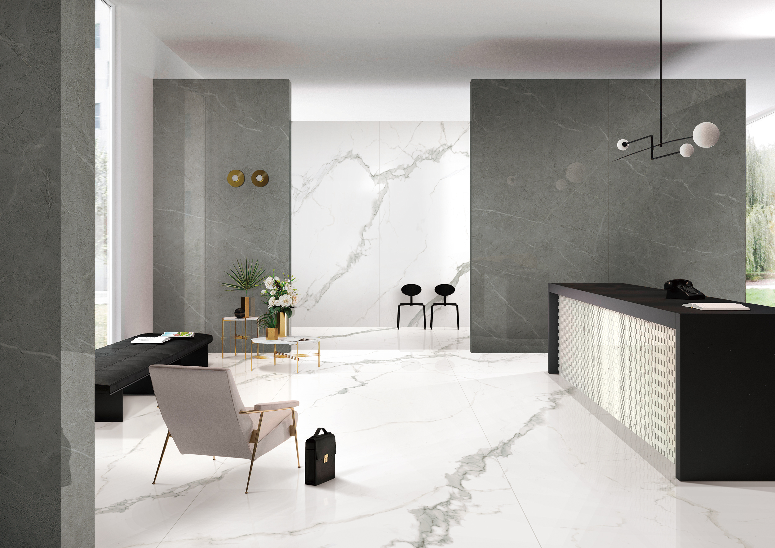 Porcelain Slab Floor and Wall Tile 120-240cm