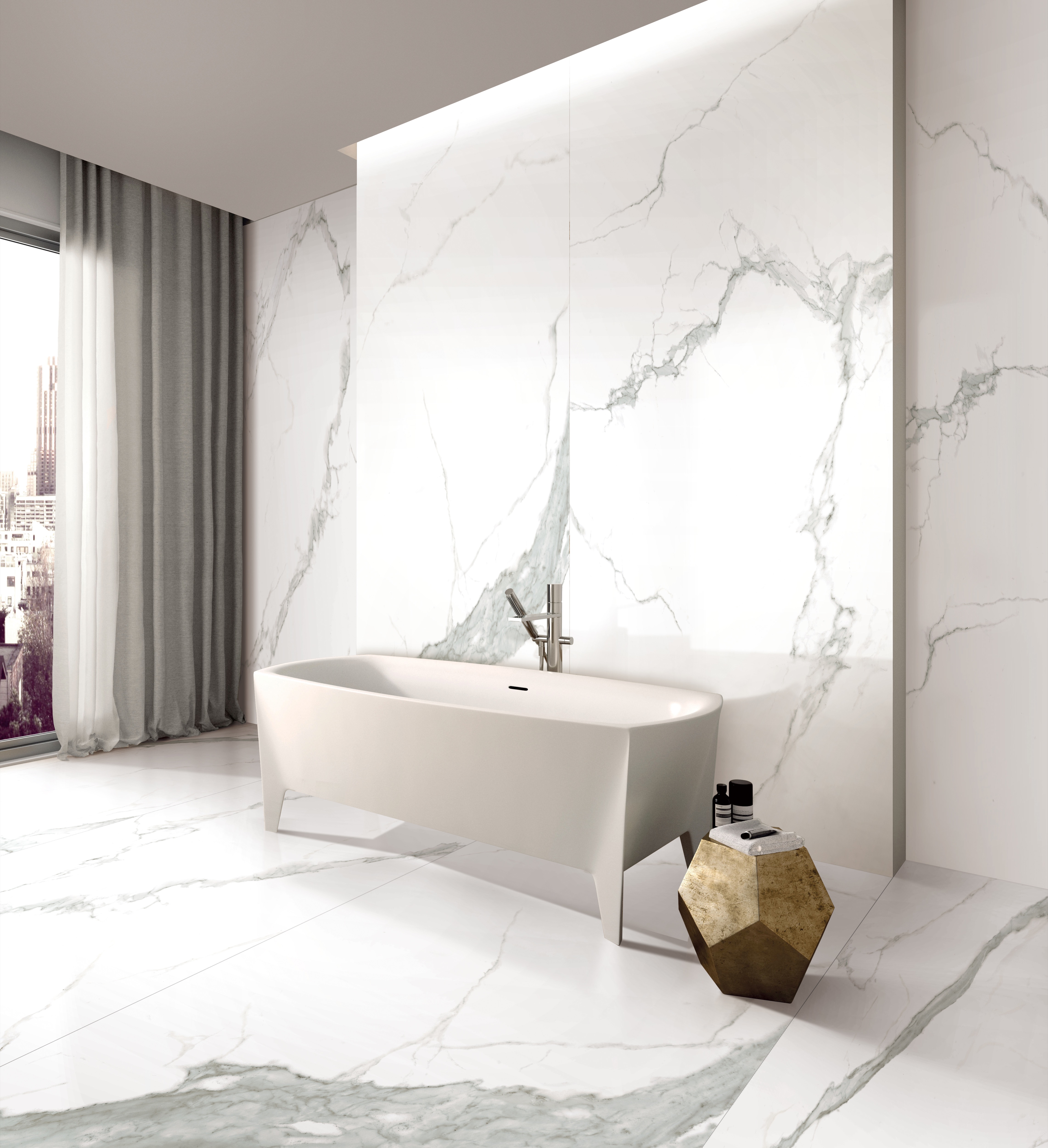 Porcelain Slab Floor and Wall Tile 120x240cm