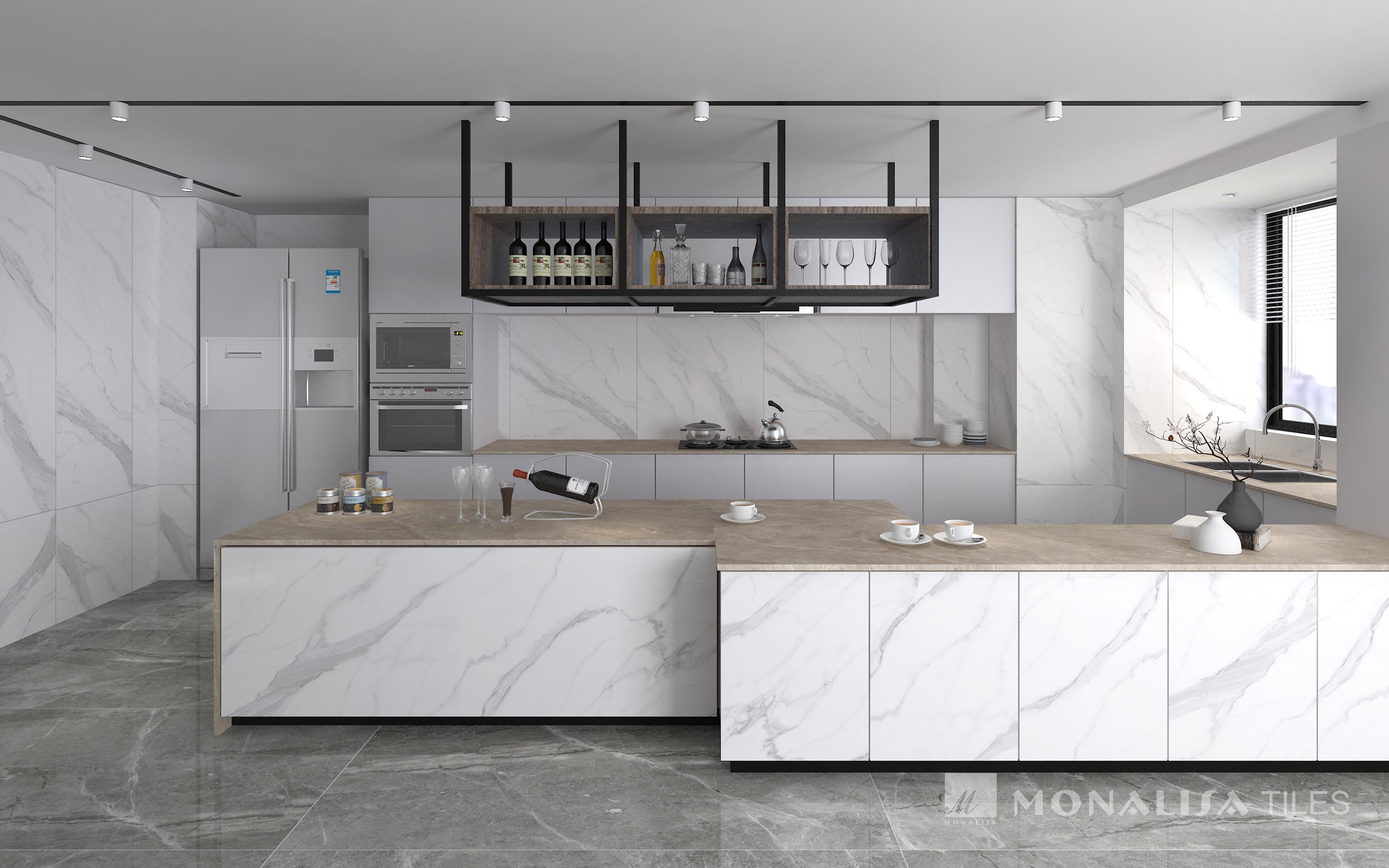 Sintered Stone Porcelain Slab Countertop Tile