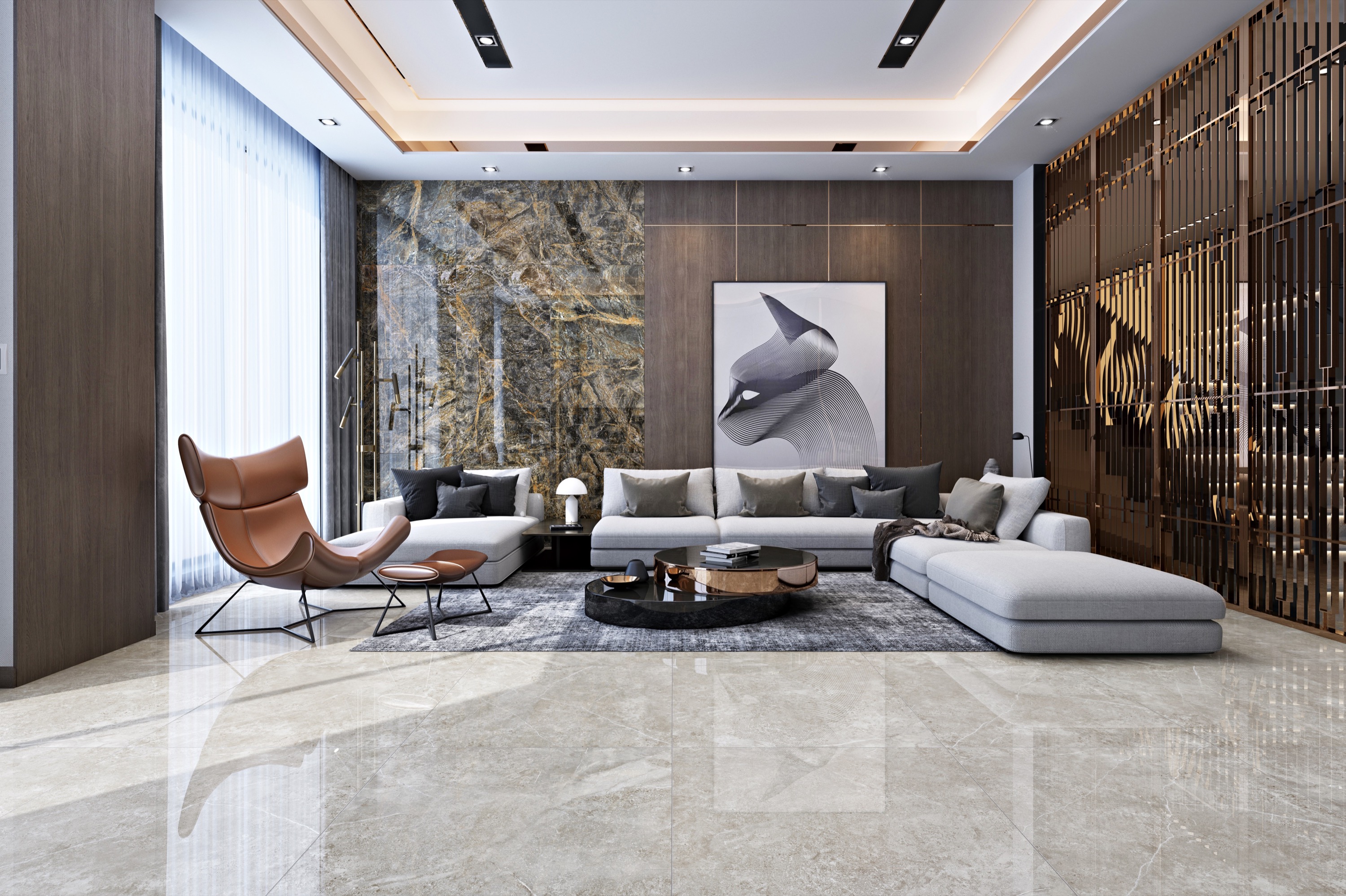 Polished Porcelain Tile