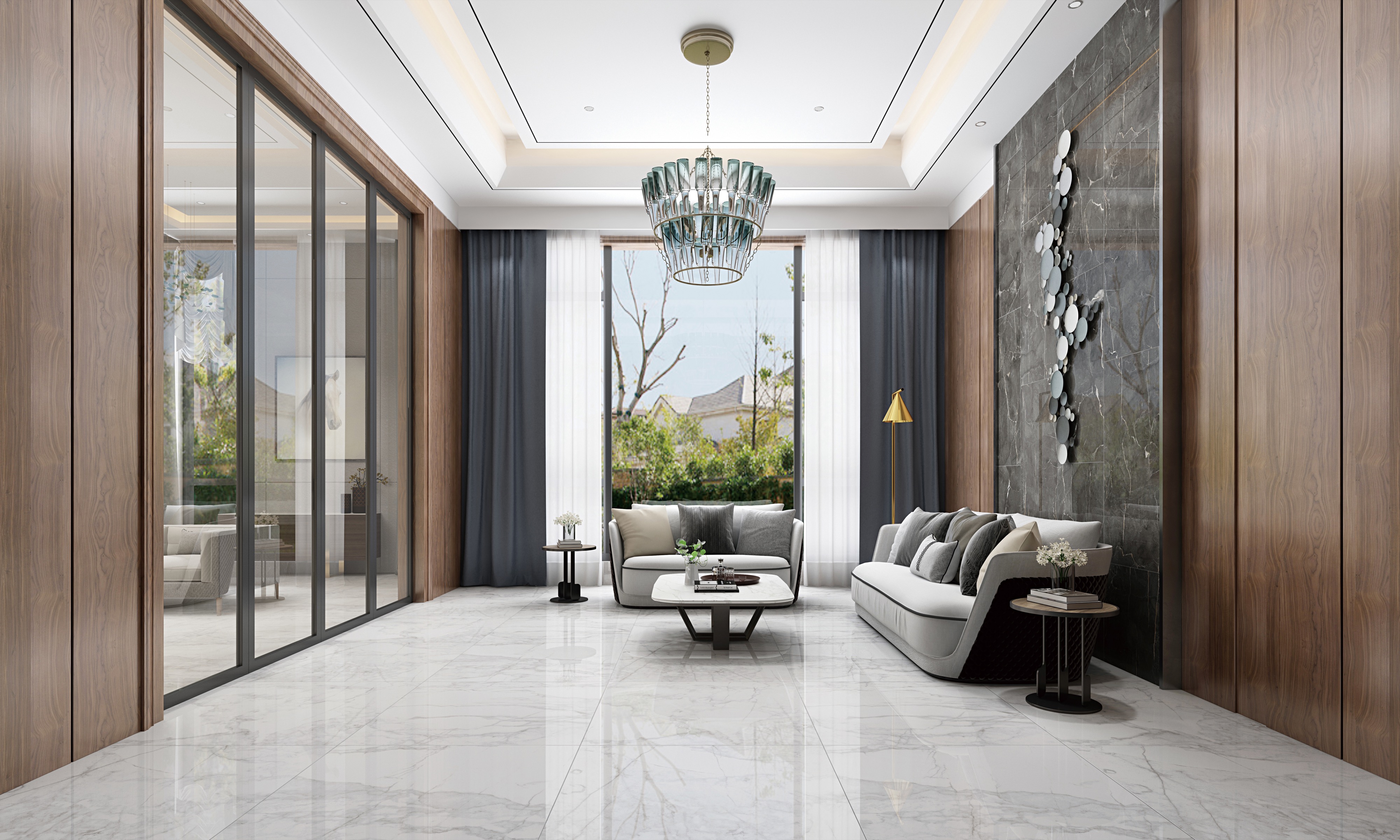 Polished Porcelain Tile Calacatta 8FMB10037PM