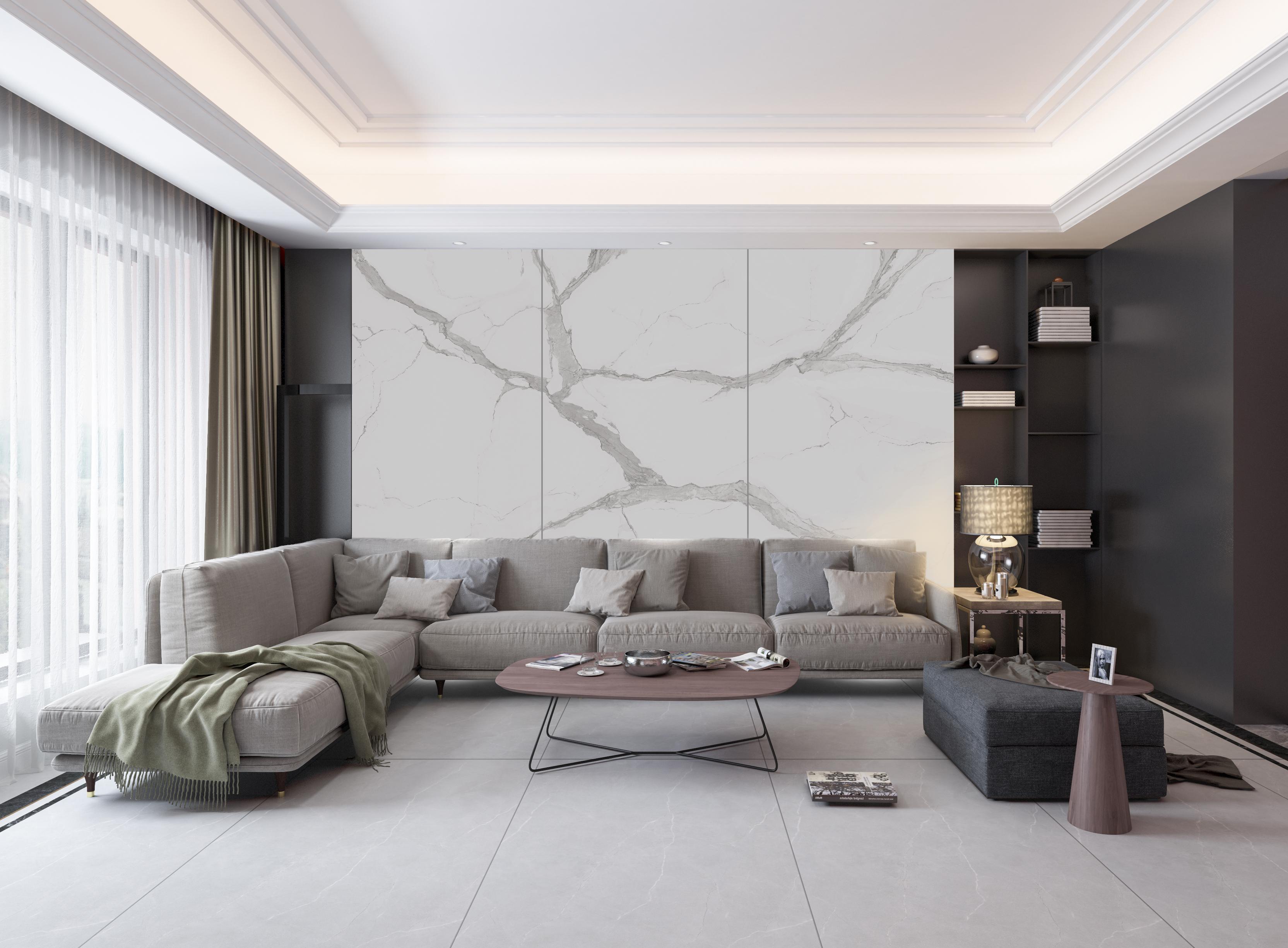 Sintered Stone Porcelain Tile 120x240cm
