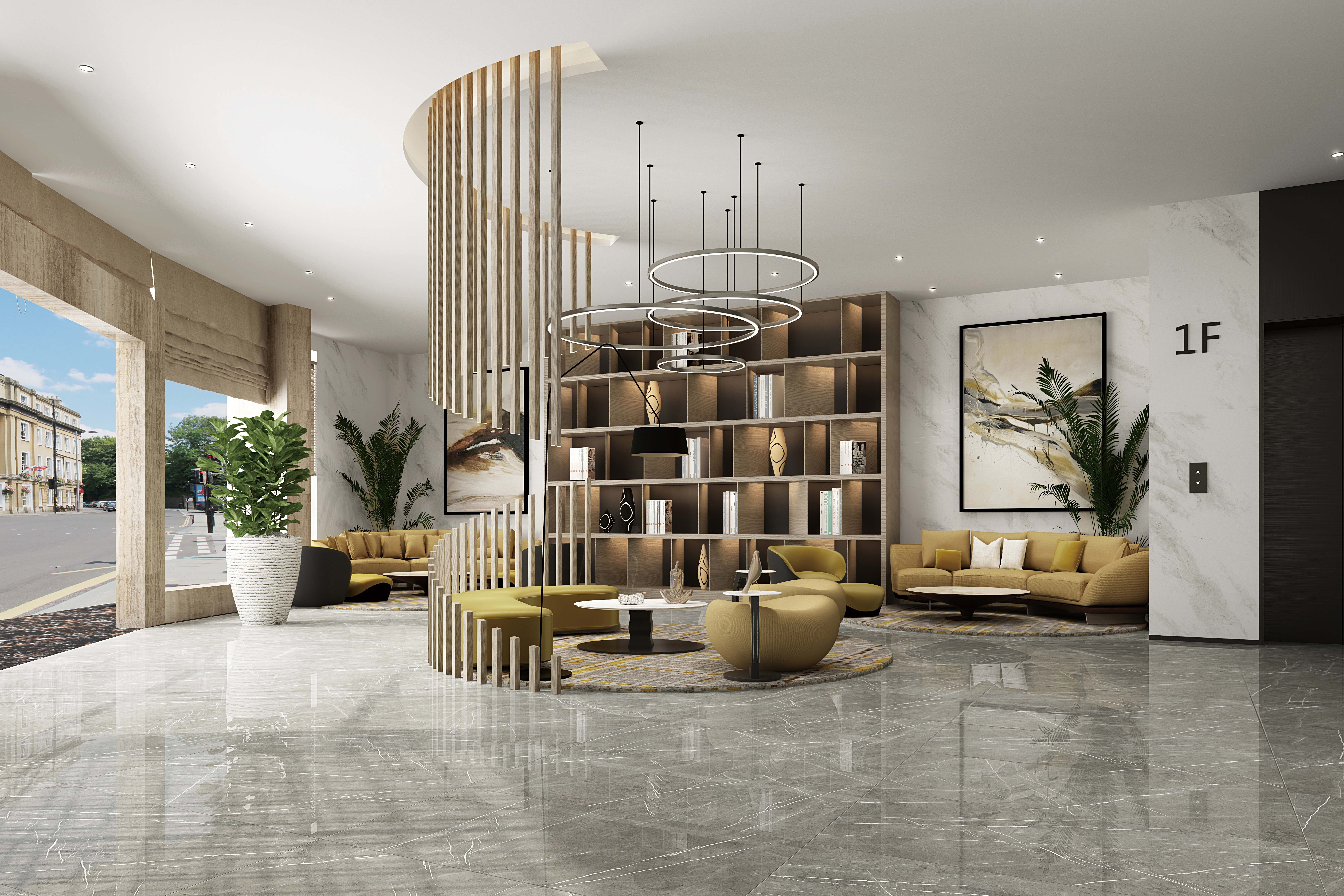 Porcelain Slab Marble Tile 90-180CBP05560M