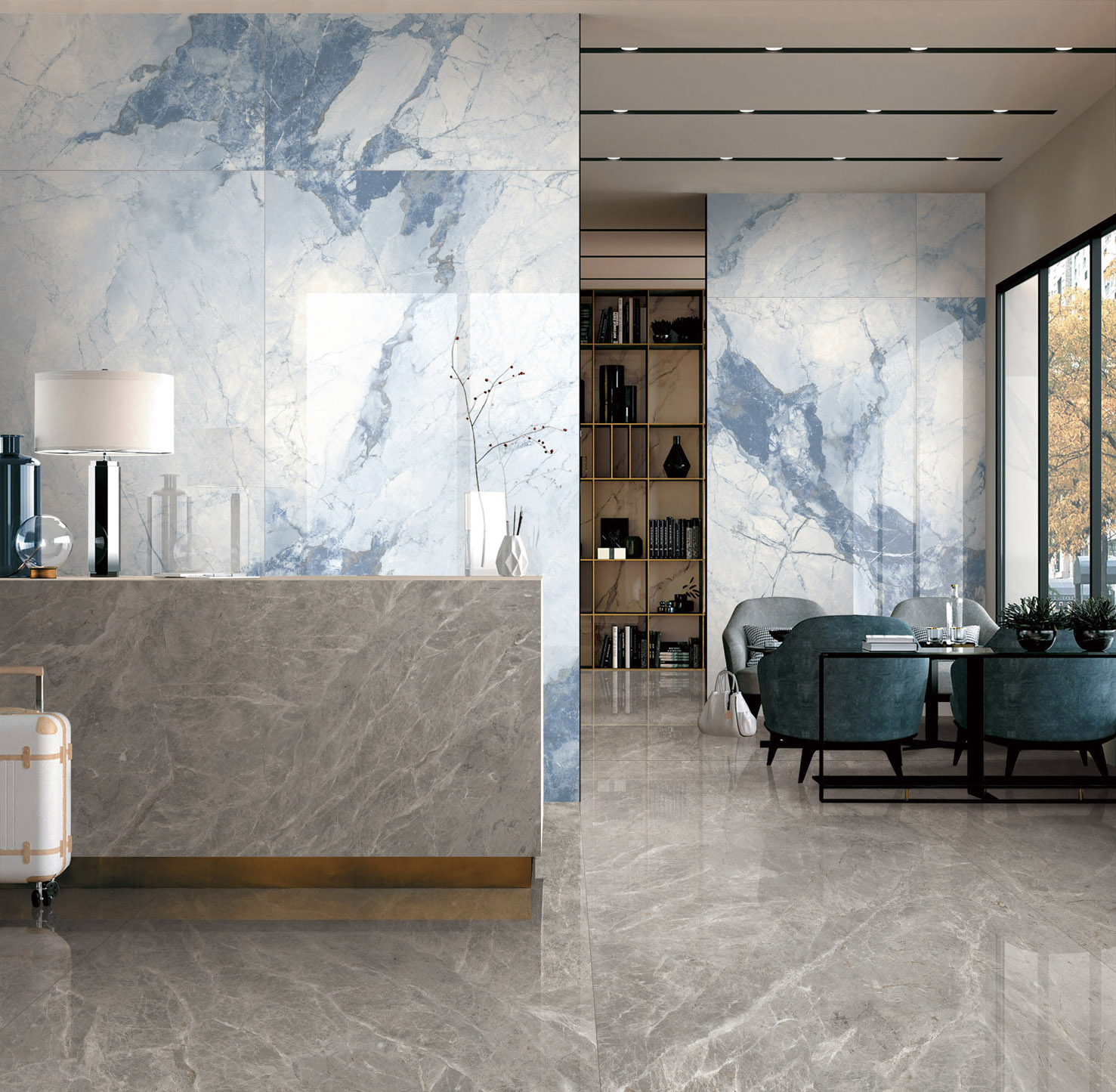 Porcelain Slab Marble Tile Floor Wall Tile