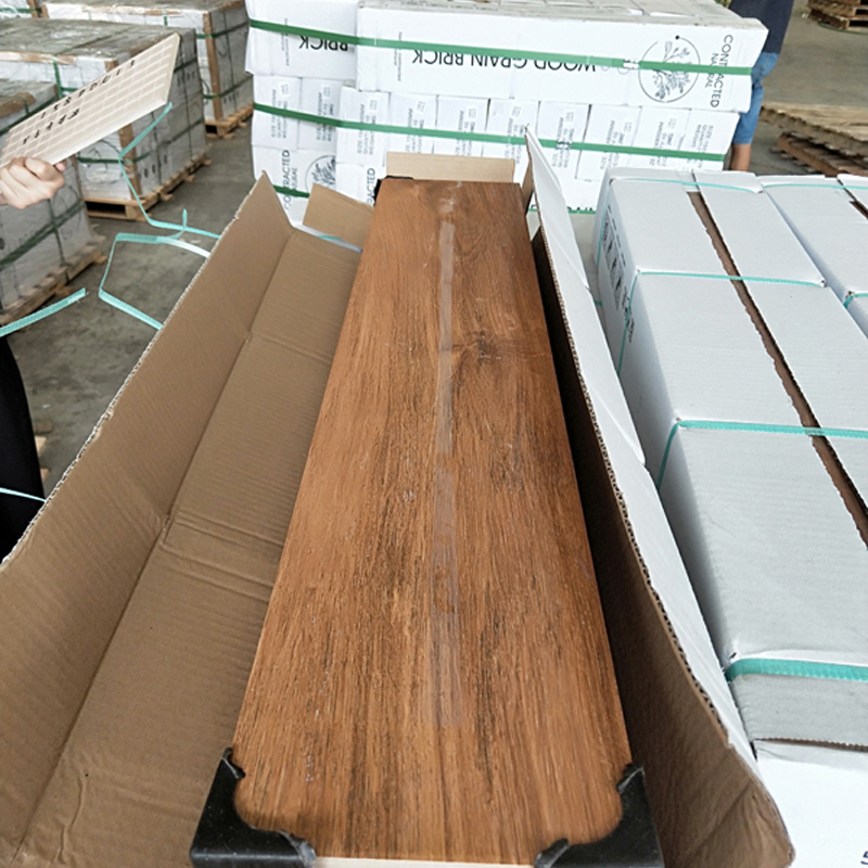 Inkjet Ceramic Wood Tiles 150x900mm 200x1000mm