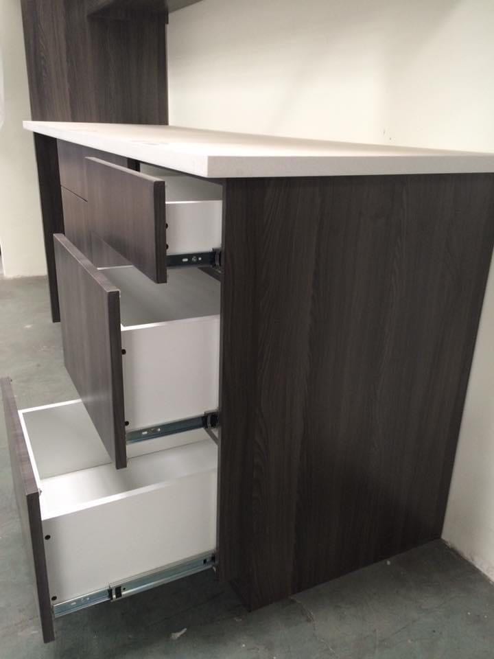 Kitchen Cabinet Drawer Box with Soft Close Undermount Slides