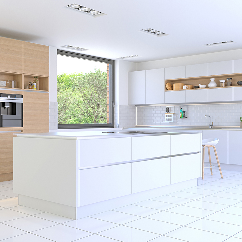 Frameless Kitchen Cabinet Panel