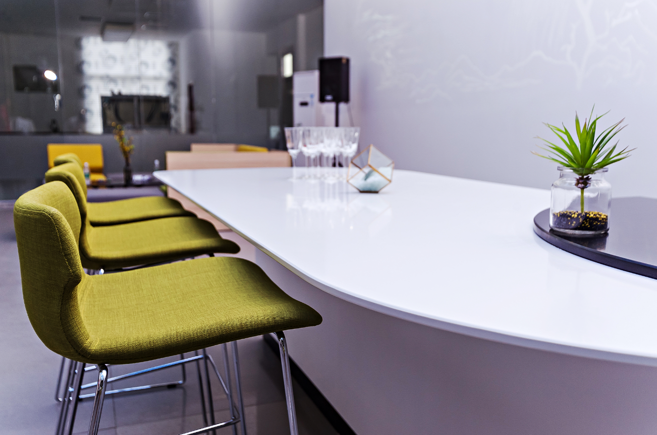 Modified Acrylic Slab for Countertops and Wall Surfaces