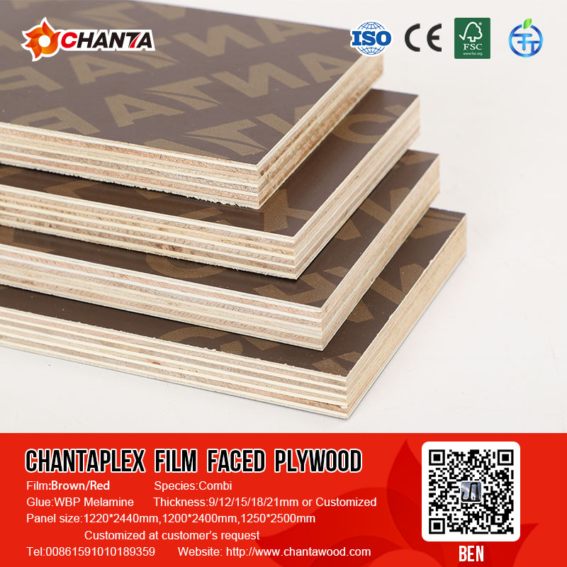 Chantaplex Combi Core Film Faced Plywood