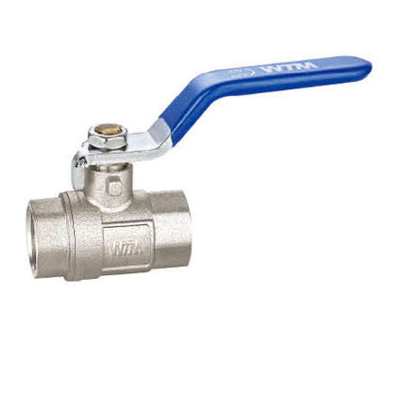 Medium Brass Ball Valve FF With Long Steel Handle