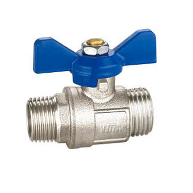 Standard Brass Ball Valve with Aluminum Butterfly Handle