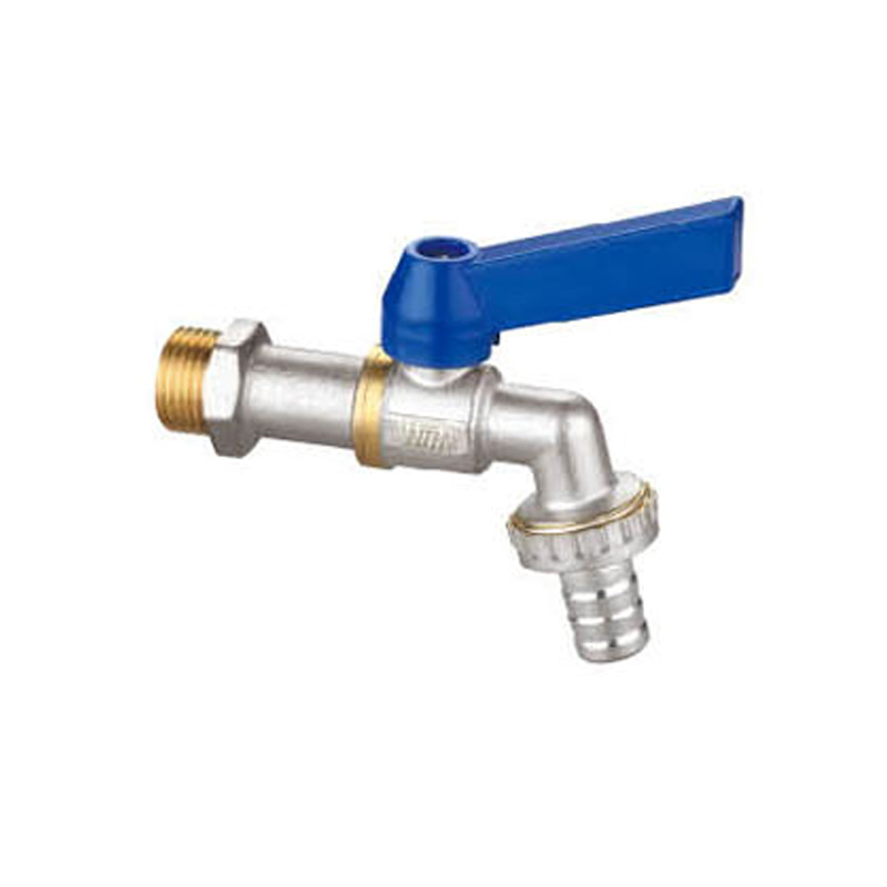 Premium Brass Hose Bibcock with Aluminum Long Handle
