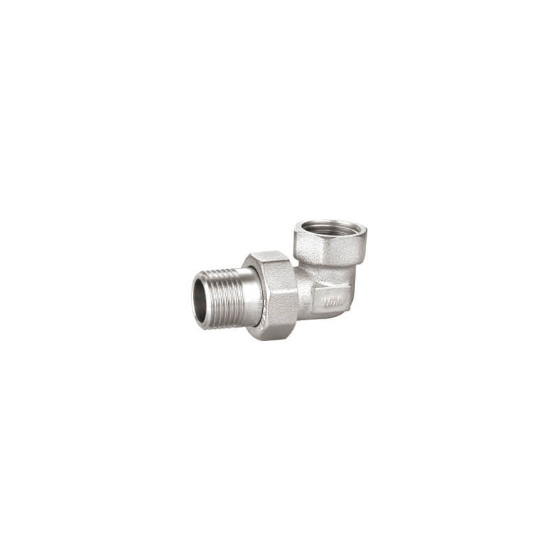 Brass Angle Radiator Adaptor