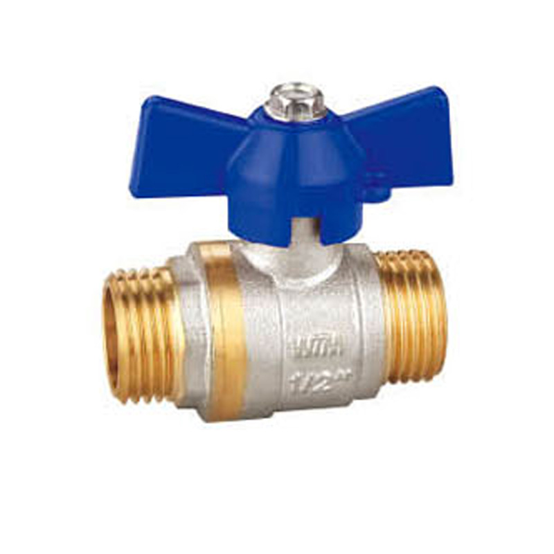 Economical Brass Ball Valve with Aluminum Butterfly Handle