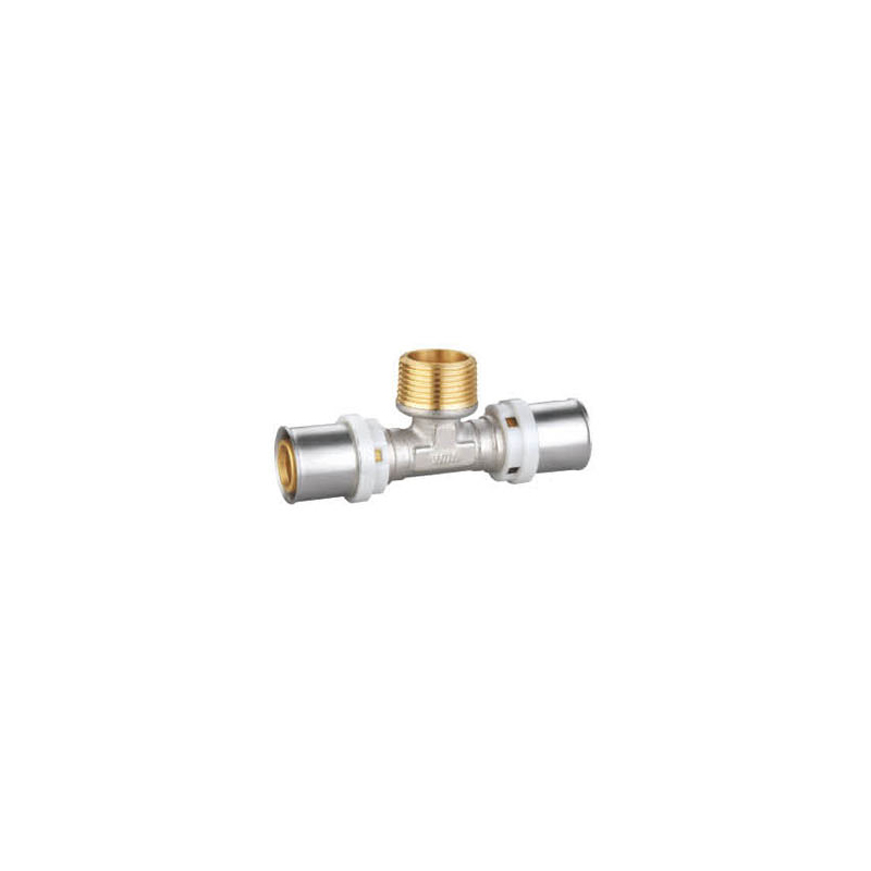 Male Tee TH Press Fitting