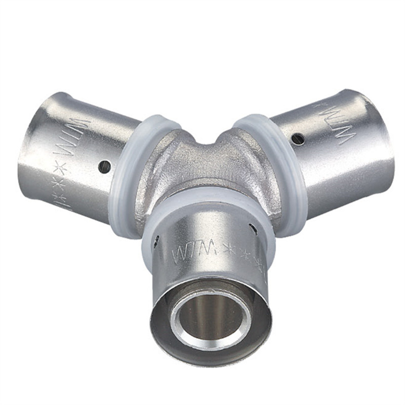 U Profile Press Fitting Y Tee