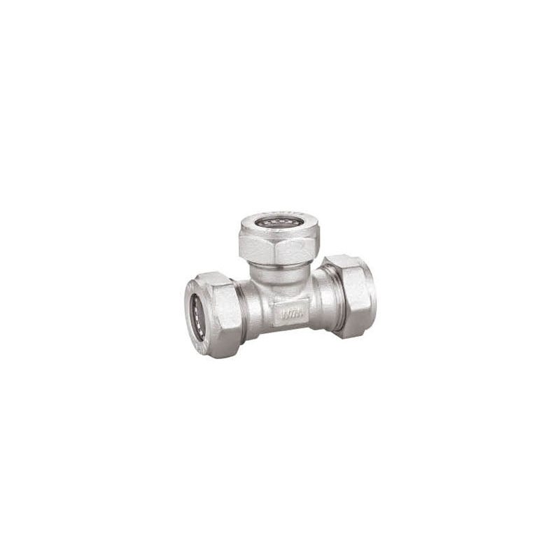 Equal Tee for Stainless Steel Flexible Tube Fittings