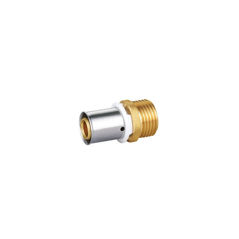 Male Coupling Press PEX Fitting