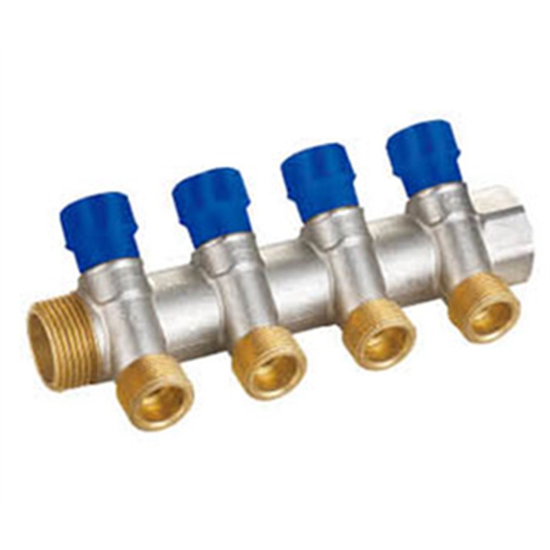 105° Manifold with valves