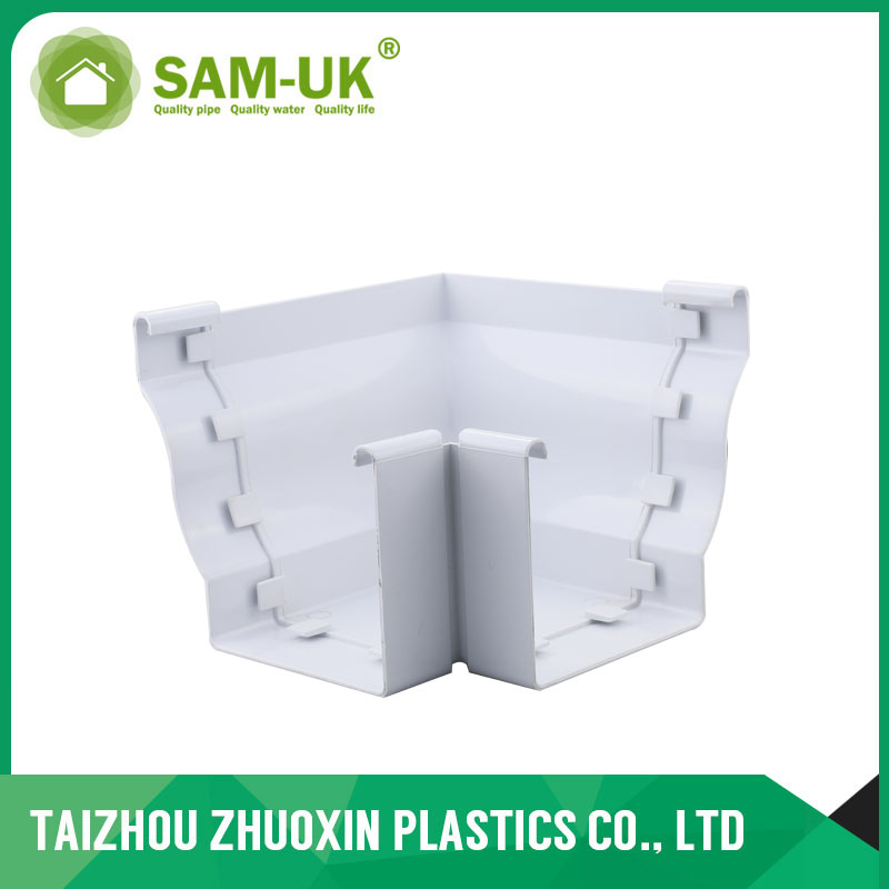 PVC Square Rain Gutter Elbow Fitting