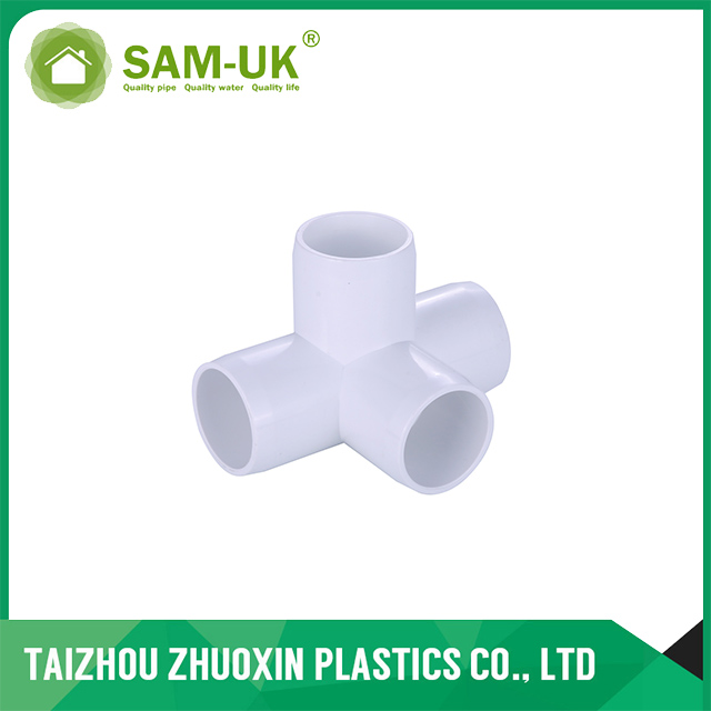 Wholesale PVC 4-Way Tee Fittings