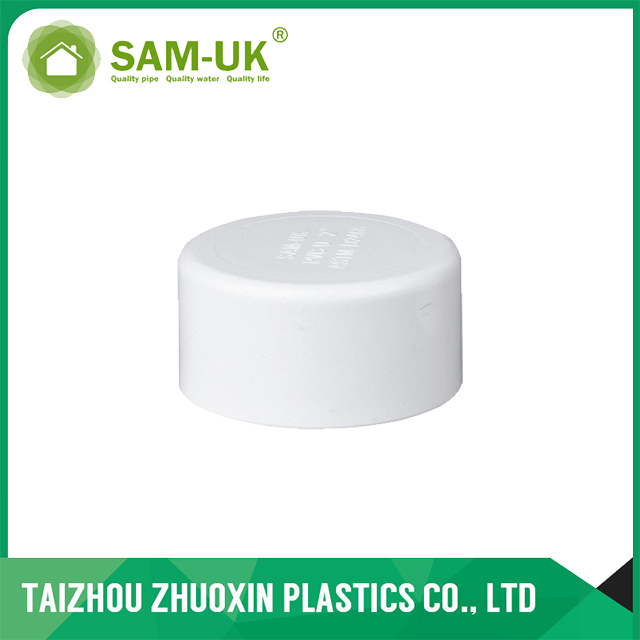 PVC Plumbing Pipe Fittings SCH40 Cap