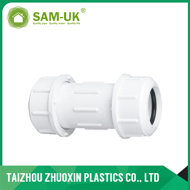 PVC Plumbing Pipe Fittings Compression Coupling