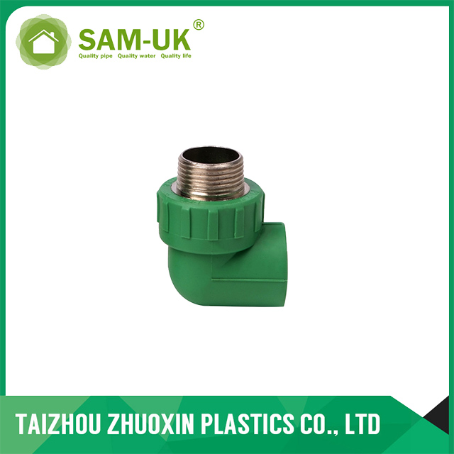 PPR Male Thread Elbow with Brass