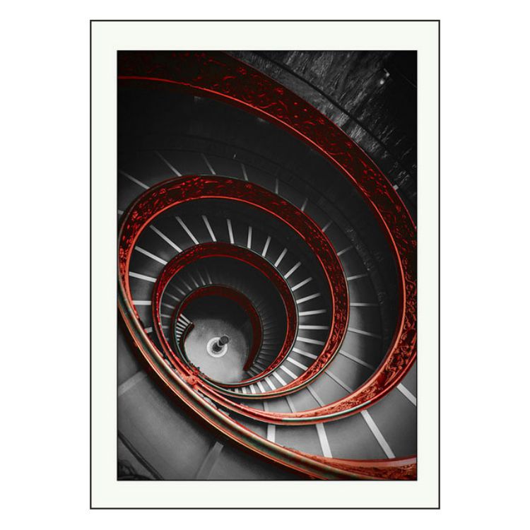 3D Line Structure Inkjet Oil Painting Custom Art