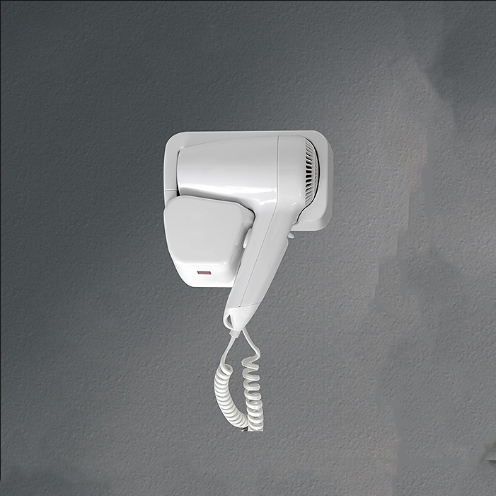 Hotel Electric Hair Dryer Foldable Plastic Metal