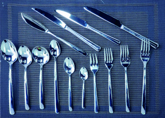 Stainless Steel Flatware Set - Spoons, Forks, Knives
