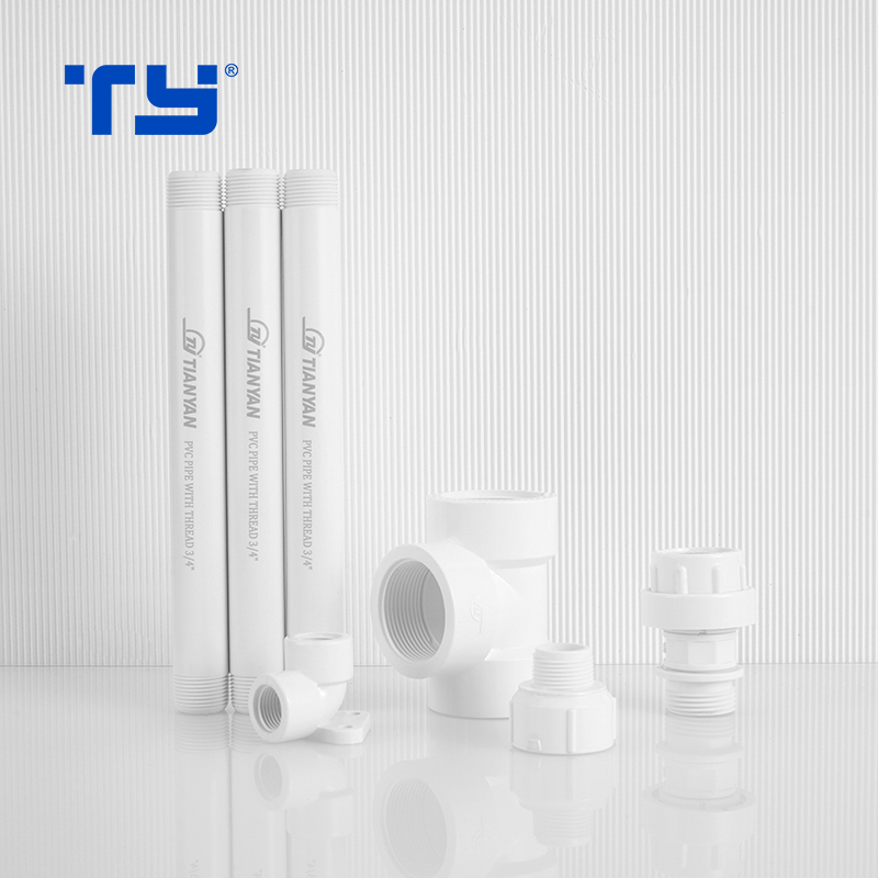PVC-U Threaded Pipe for Water Supply and Drainage