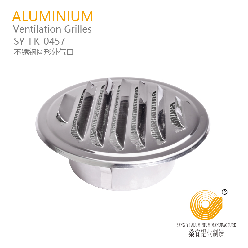 Stainless Steel Round Pipe Outlet