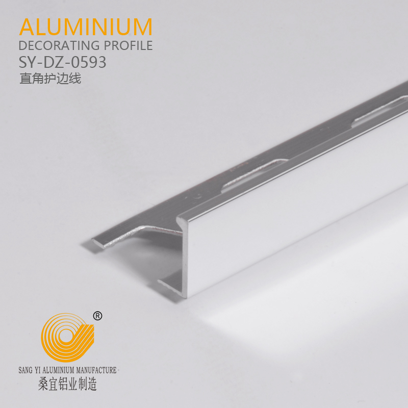 Aluminium Straight Trim Tile Edge Protector
