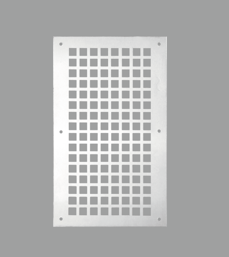 Aluminum Ventilation Plate Grill Louver