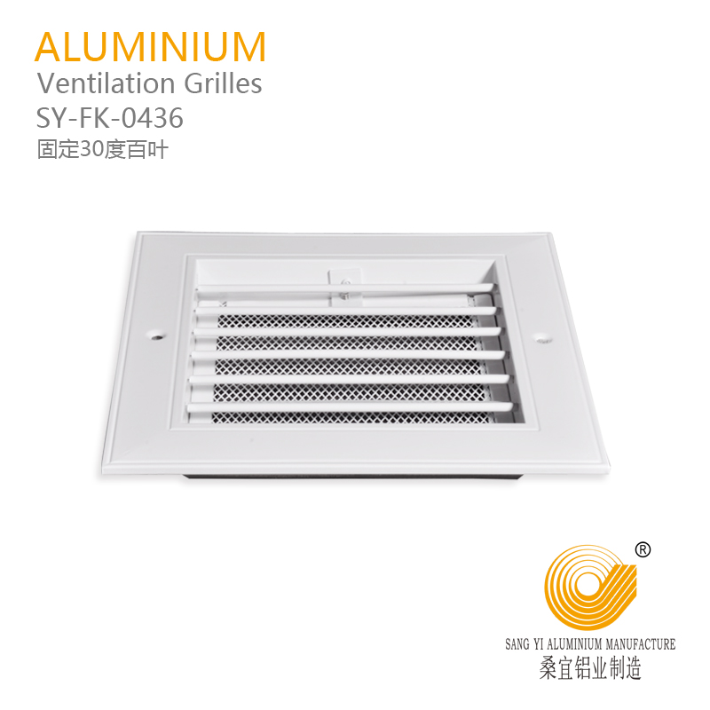 Aluminium Square Air Grilles Ventilation Louver