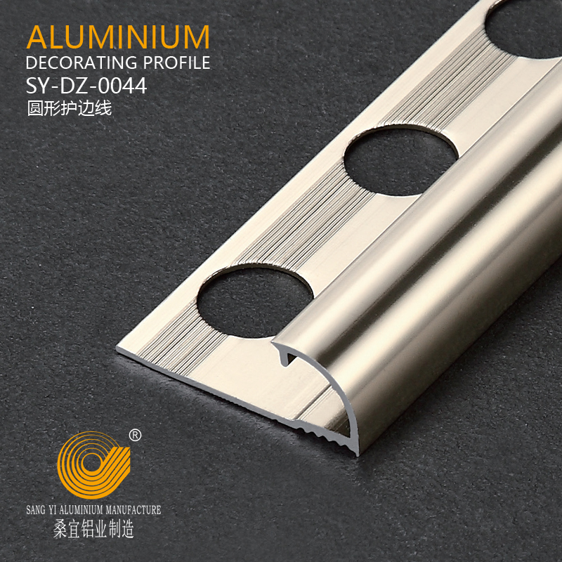 Aluminium Round Edge Trim Tile