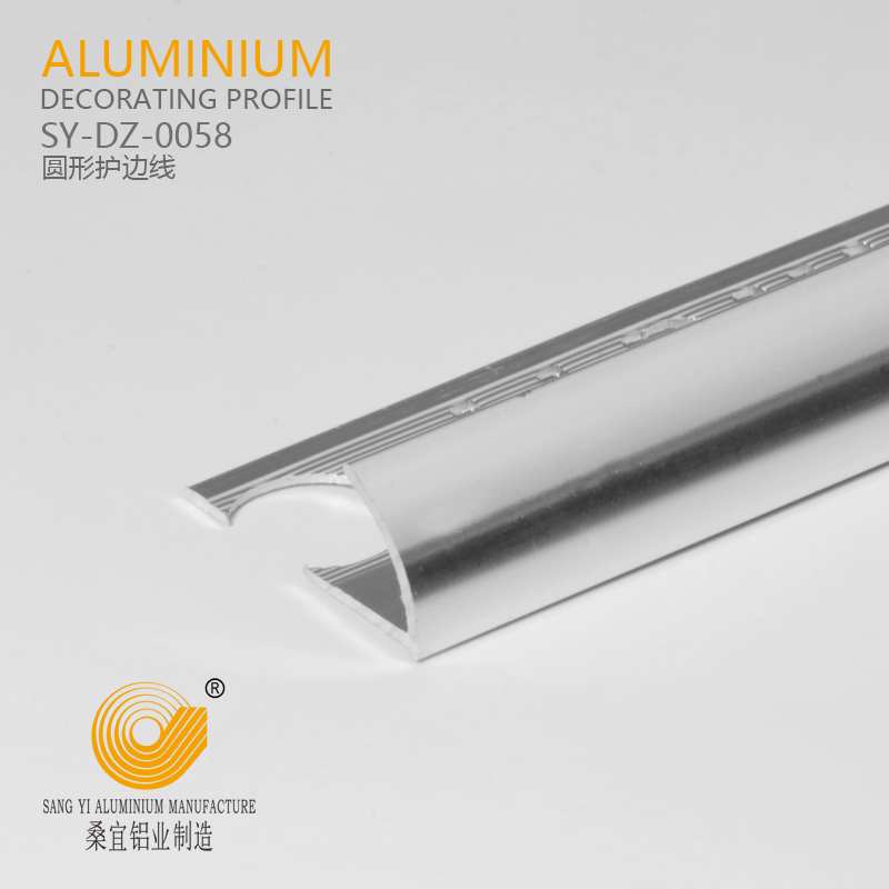Aluminium Round Trim Tile Edge Protector