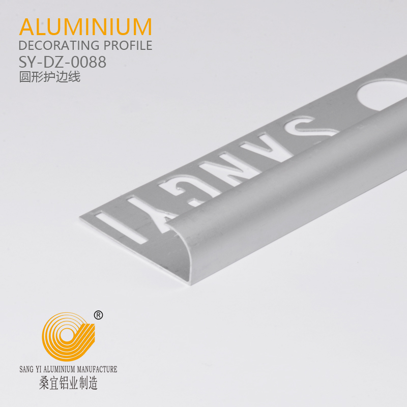 Aluminium Round Trim Tile Edge Protector