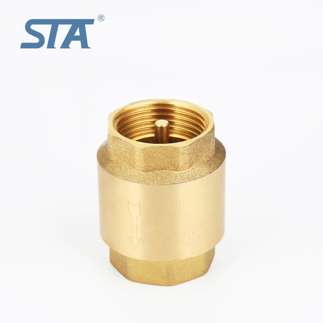 STA.4004 1/2" Brass Non-Return Check Valve