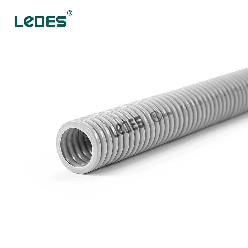 Ledes ENT Flexible Electrical PVC Pipe UL Listed Nonmetallic Raceway Conduit - Grey