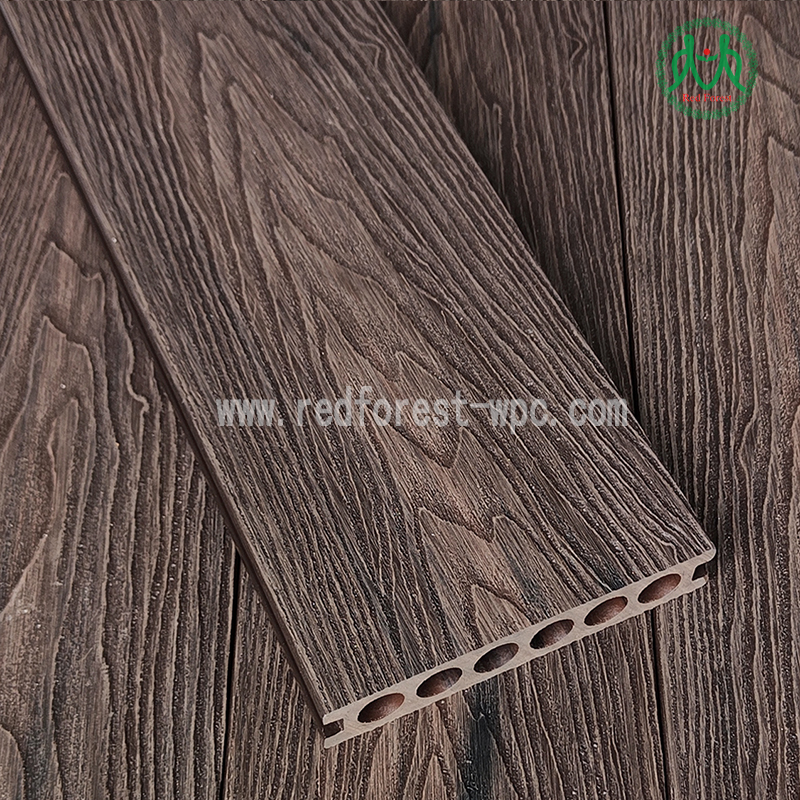 3D Embossing WPC Composite Decking