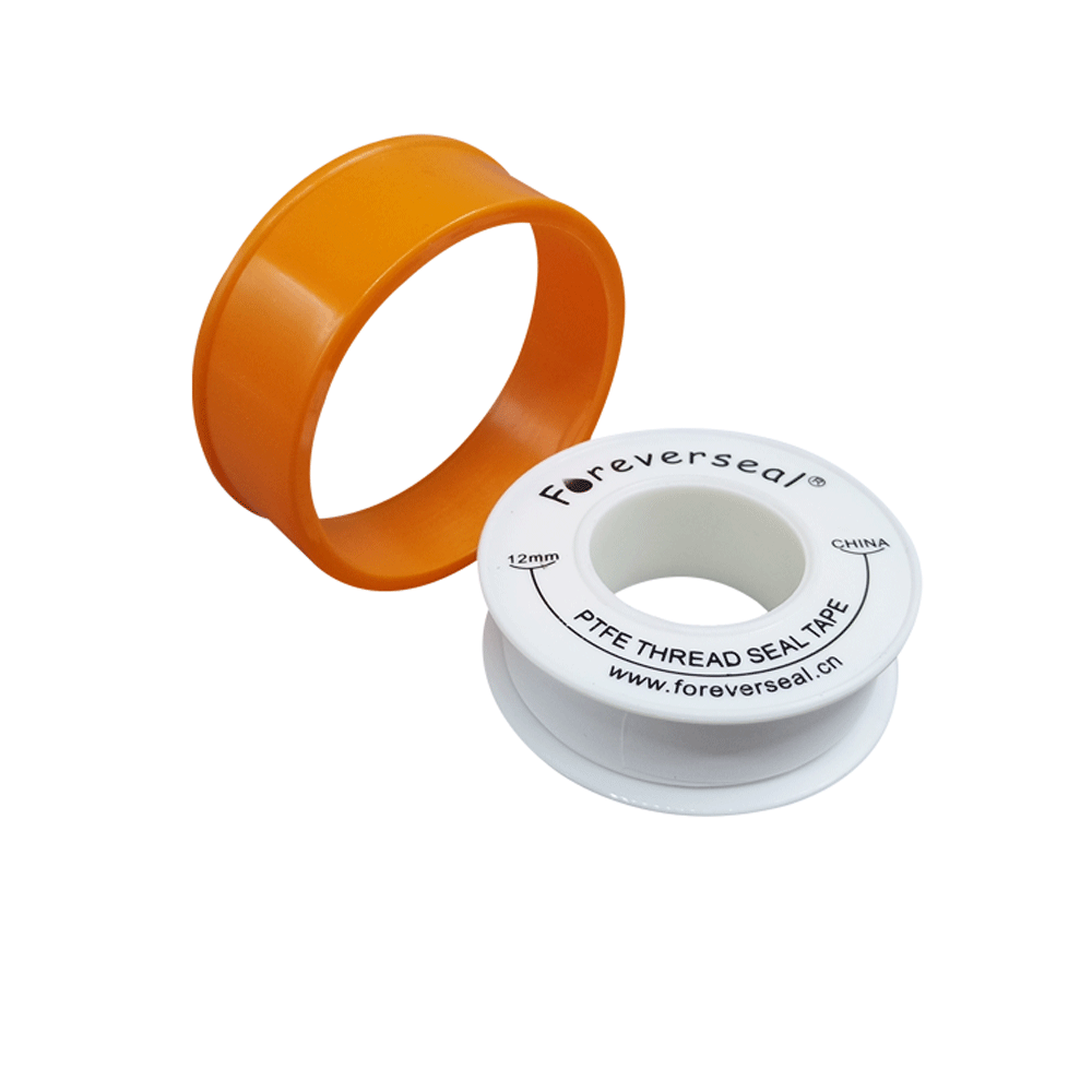 12mm White/Orange Teflon Tape for Gas and Water Pipes