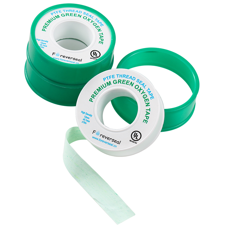 12mm Green Teflon Tape for Gas and Water Pipe Sealing