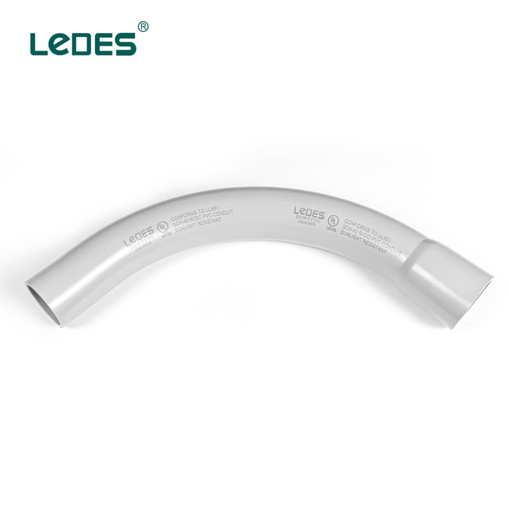 LEDES UL Listed Sch40 PVC Conduit Fitting 90 Degree Elbow