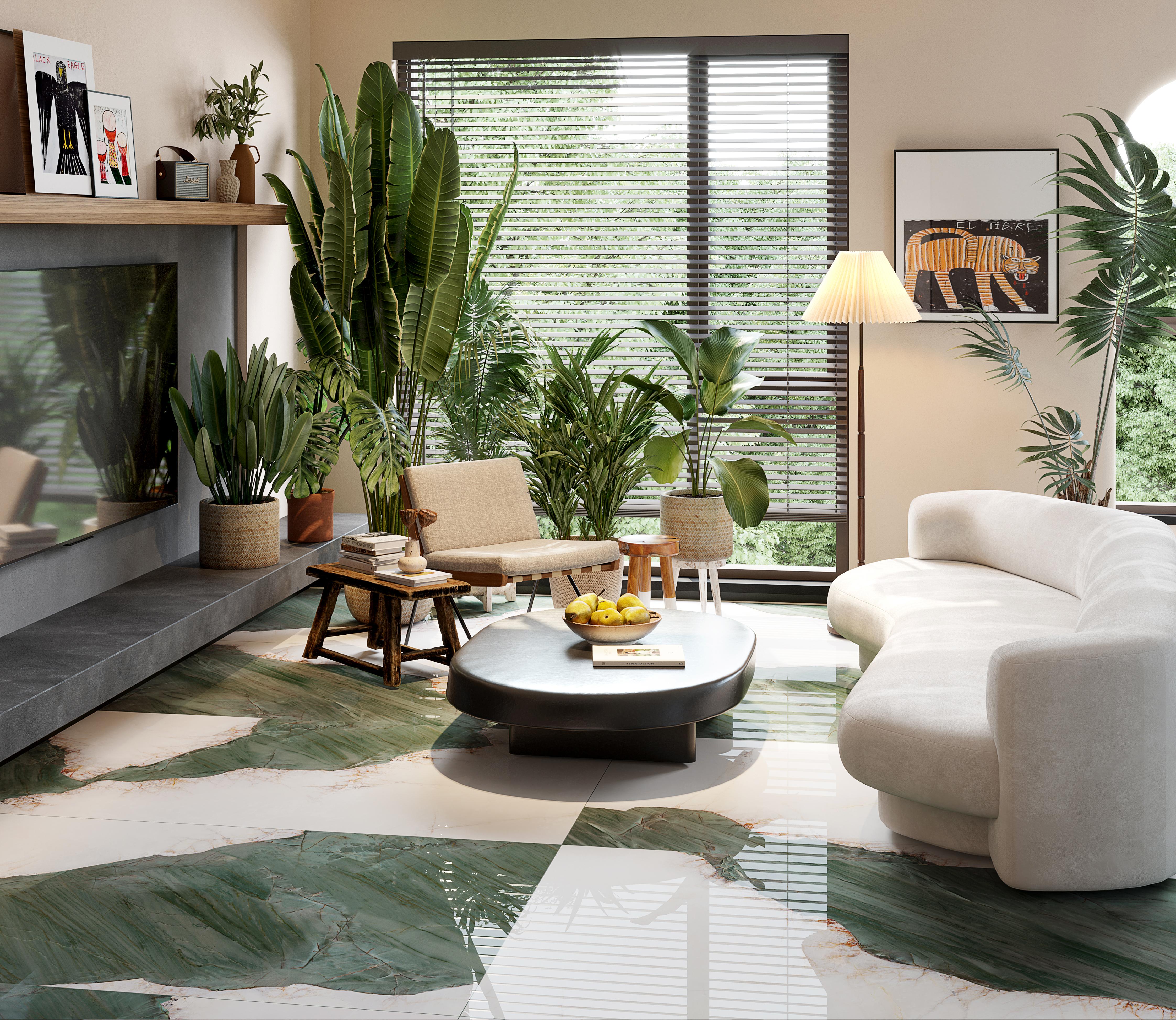Porcelain Slab Large Format Marble Floor Wall Tile