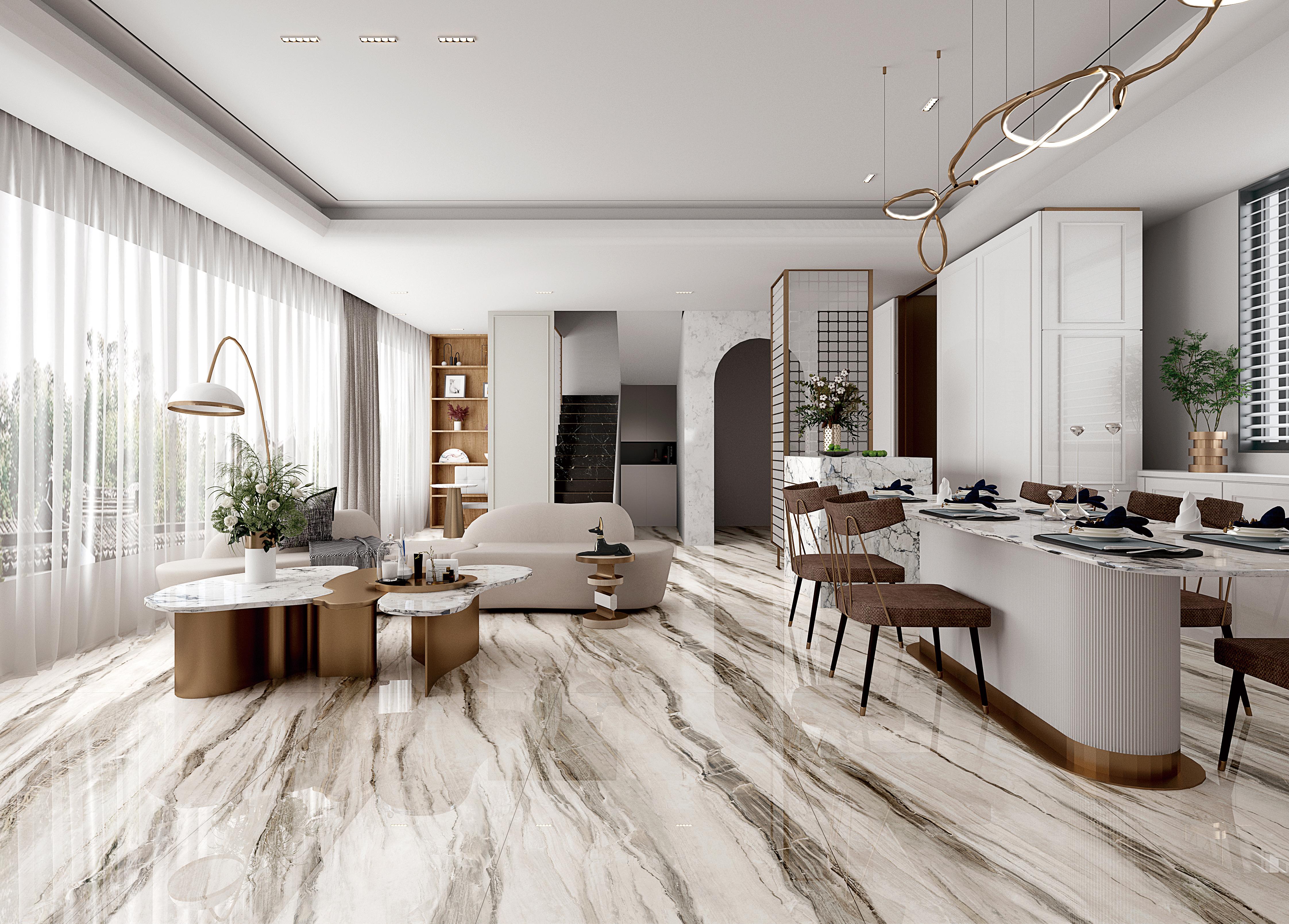 Porcelain Marble Slab Floor Wall Tile