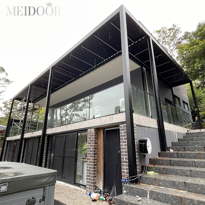 Motorized Louver Aluminum Bioclimatic Pergola