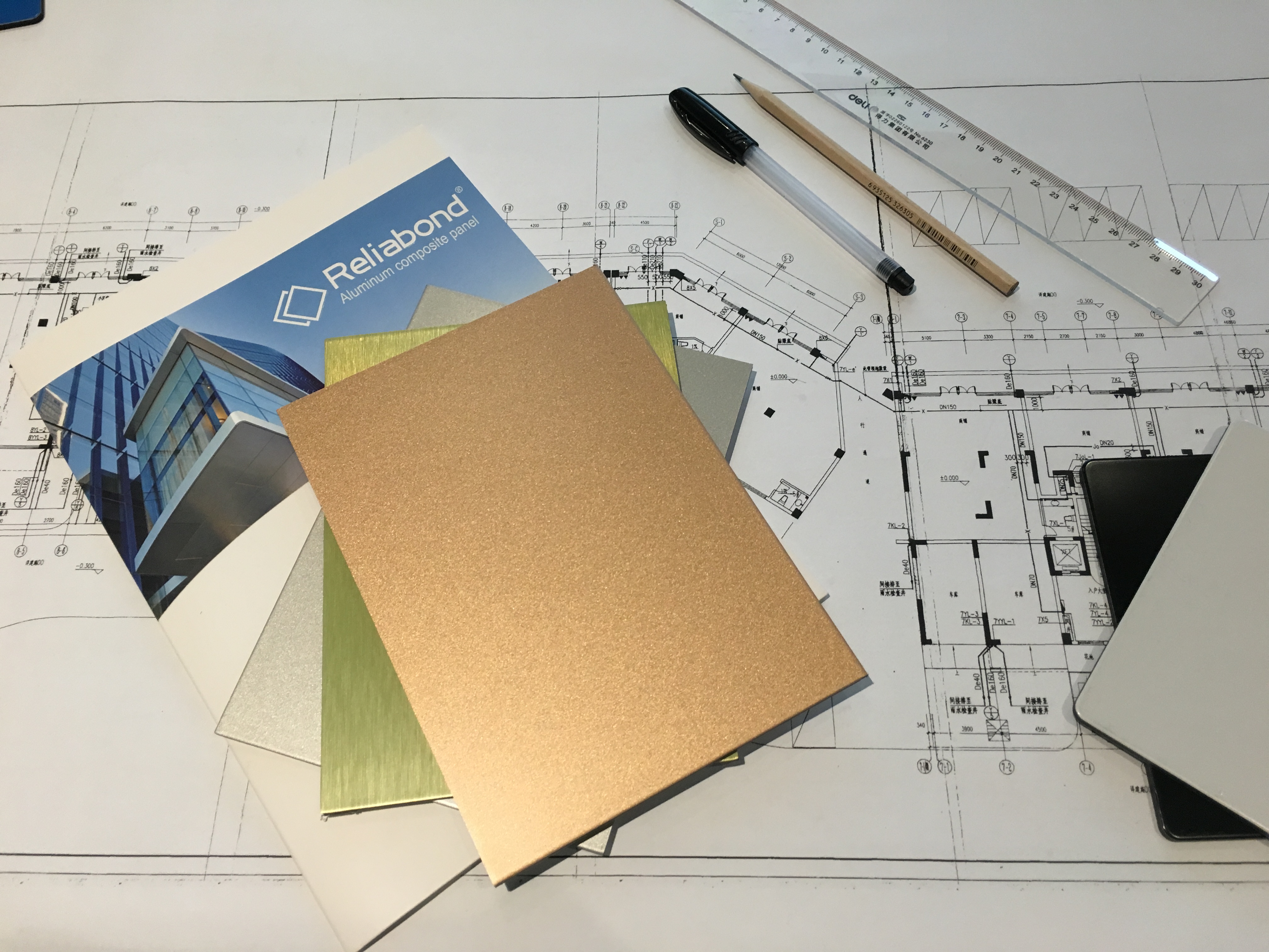 Aluminum Composite Panel 4mm with PVDF Coating for Wall Cladding